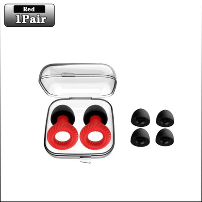 20 Pairs of Soundproof Silicone Earplugs for Sleep and Learning - Noise Cancelling and Anti-Noise Protection