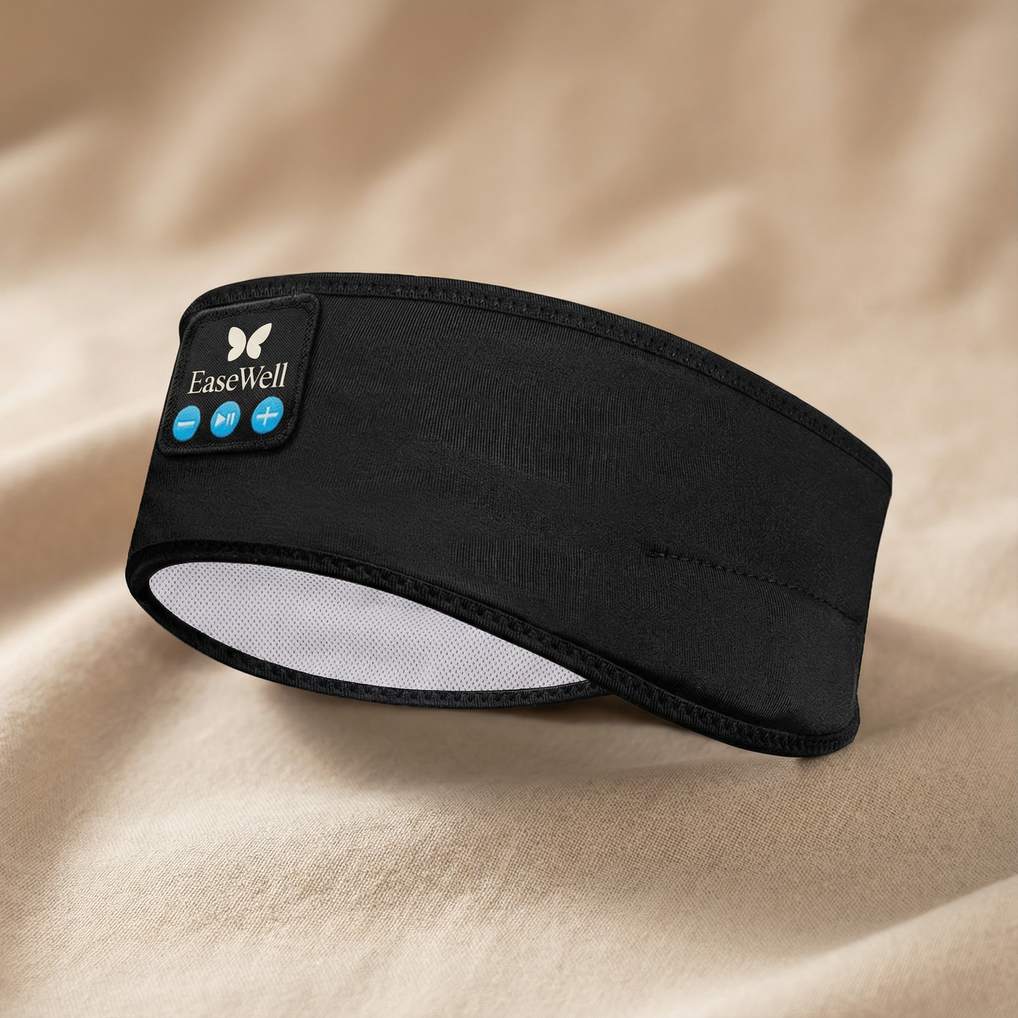 Wireless Sleep Headband with Noise-Cancelling Earbuds and Bluetooth Speakers for Sleep and Workouts