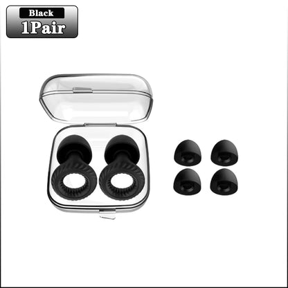 20 Pairs of Soundproof Silicone Earplugs for Sleep and Learning - Noise Cancelling and Anti-Noise Protection