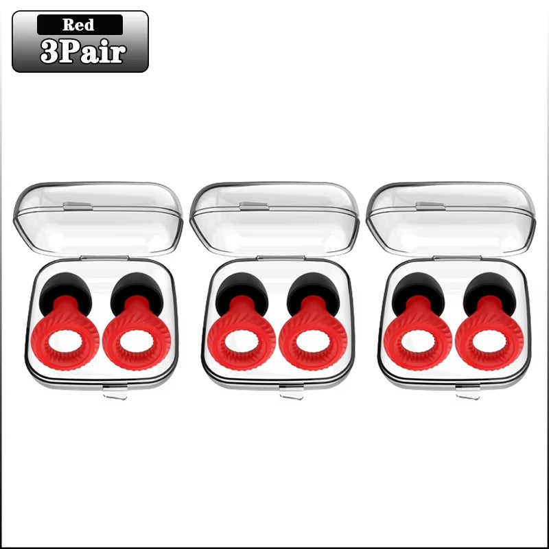 20 Pairs of Soundproof Silicone Earplugs for Sleep and Learning - Noise Cancelling and Anti-Noise Protection