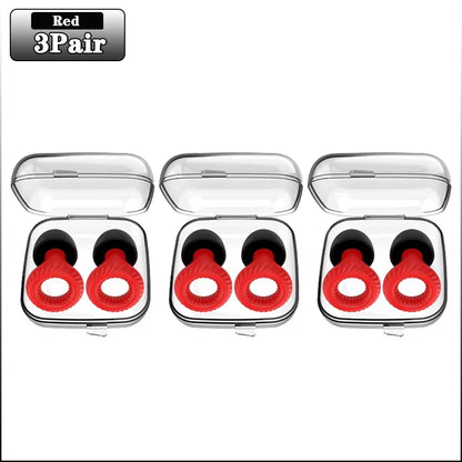 20 Pairs of Soundproof Silicone Earplugs for Sleep and Learning - Noise Cancelling and Anti-Noise Protection